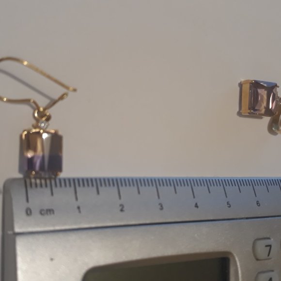 La Bolivianita (Ametrine) Earrings & Pendant Set - Picture 12 of 12